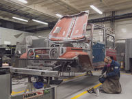 The FJ Company 1978 FJ43 52139 Red - Restoration BodyWork